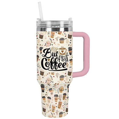Shineful Tumbler Morning Coffee Bliss
