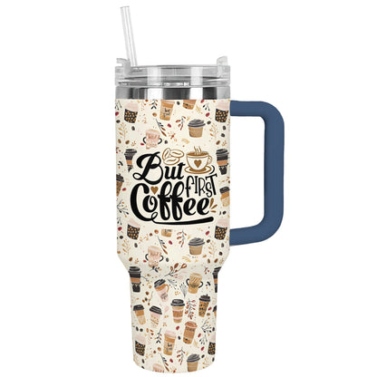 Shineful Tumbler Morning Coffee Bliss