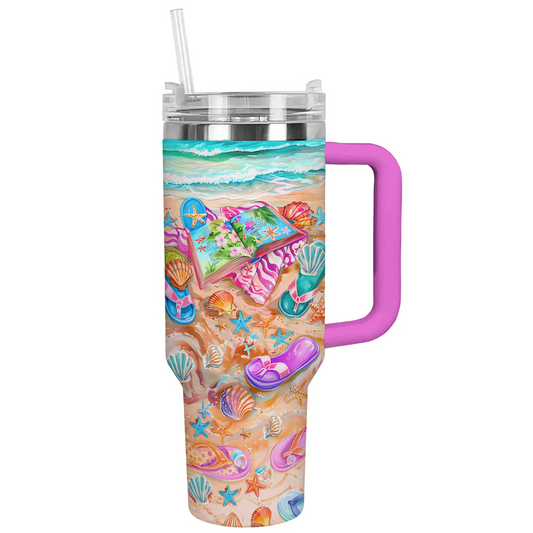 Shineful Tumbler Joyful Beachside Escape
