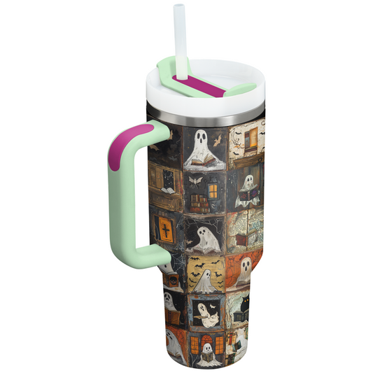 Shineful Tumbler Ghostly Bookworm