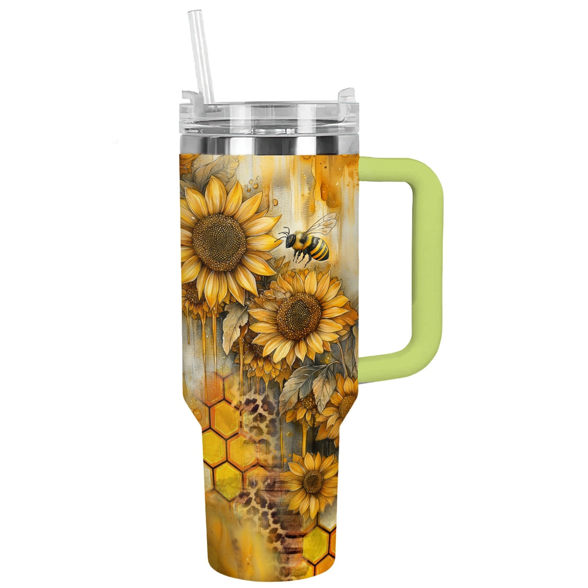 Shineful Tumbler Golden Sunflower Bliss
