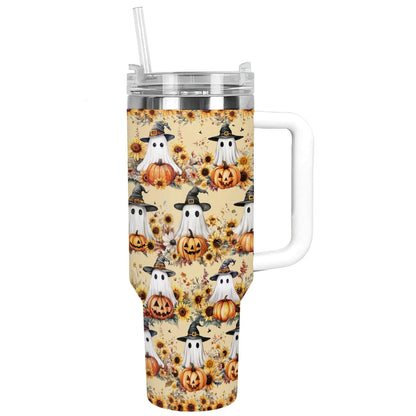 Shineful Tumbler Ghostly Harvest Halloween
