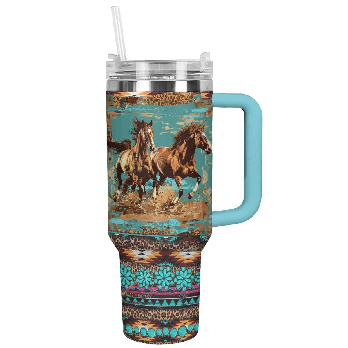 Shineful Tumbler Horse Running Wild