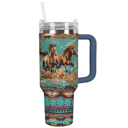 Shineful Tumbler Horse Running Wild
