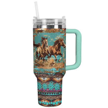 Shineful Tumbler Horse Running Wild