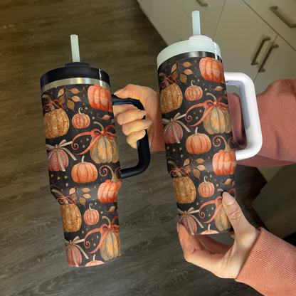 Shineful Tumbler Rustic Pumpkin Patch