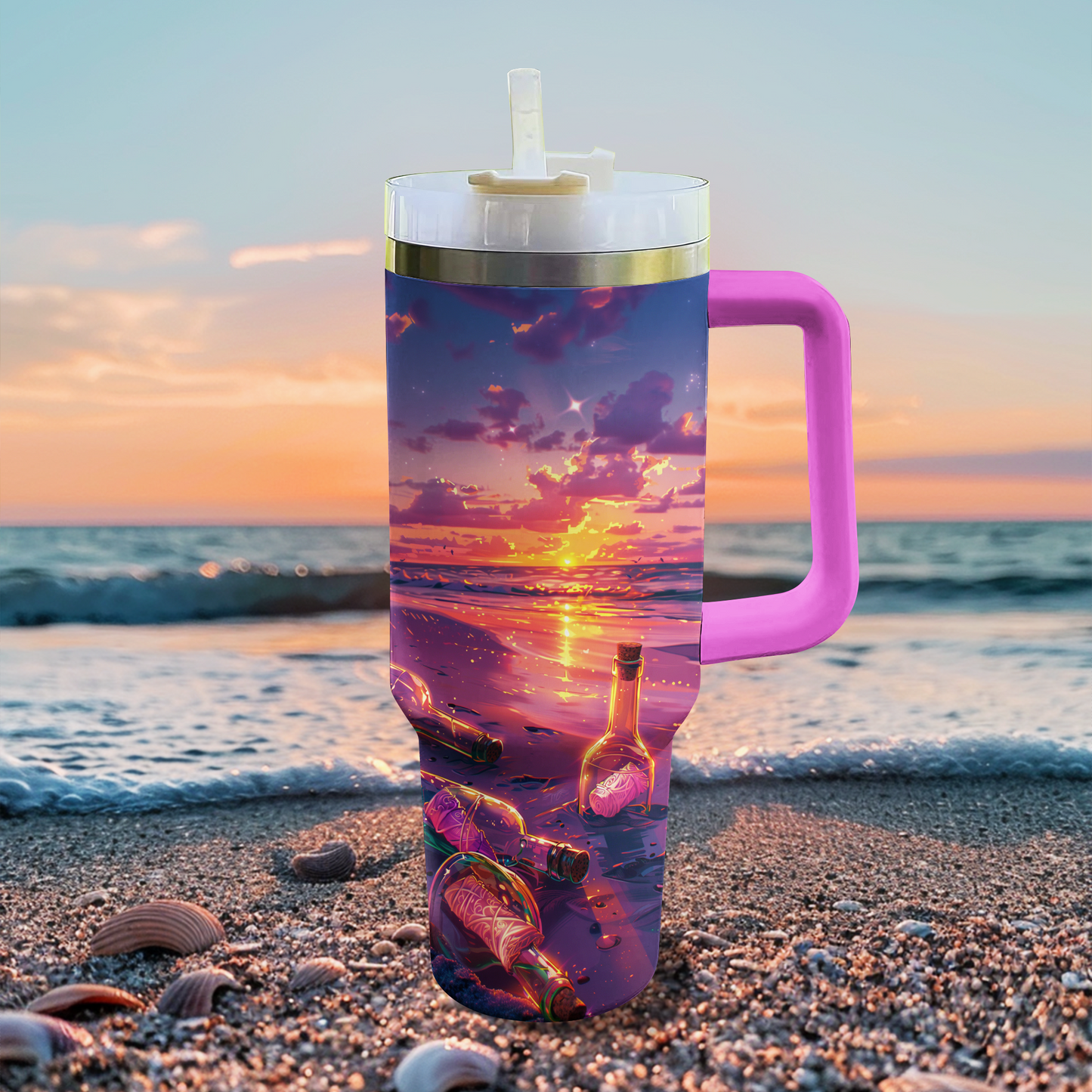 Shineful Glossy Tumbler Nostalgic Bottled Memories