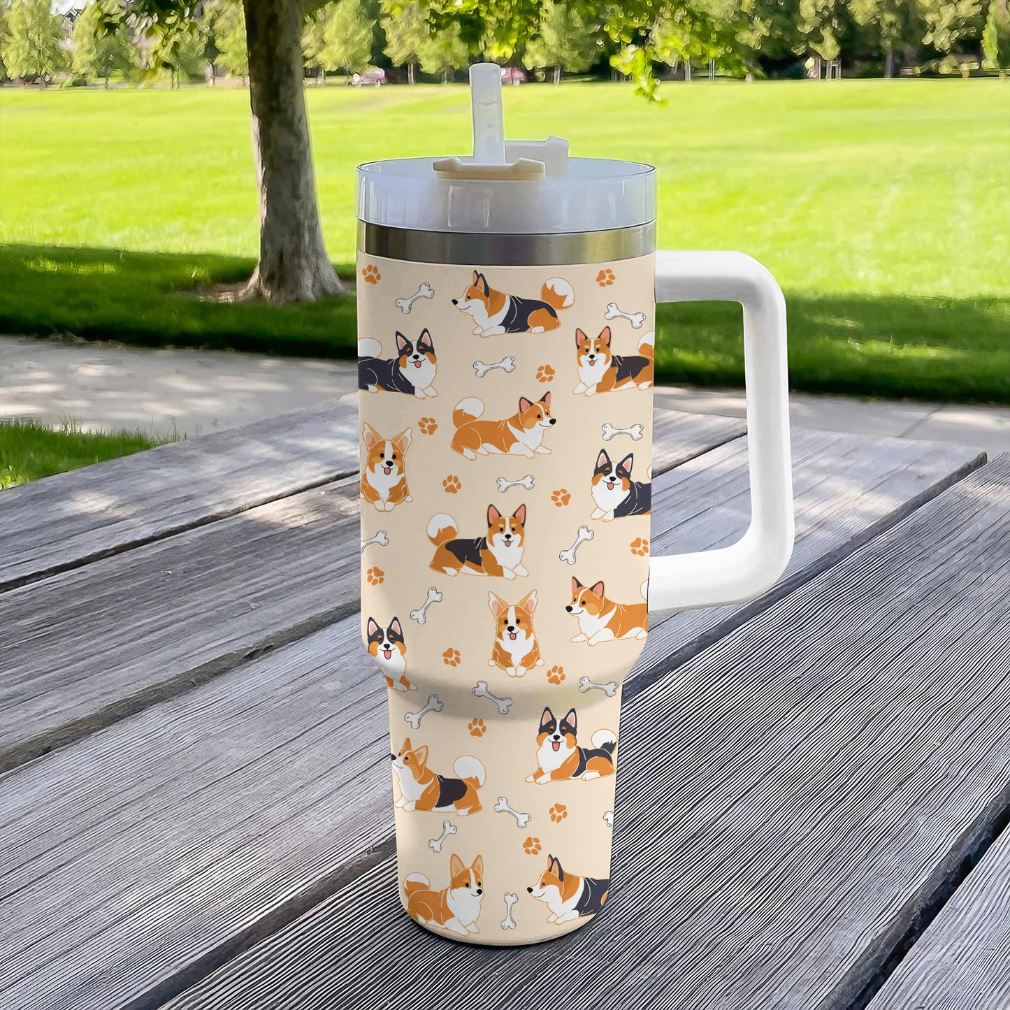 Shineful Tumbler Delight Corgi