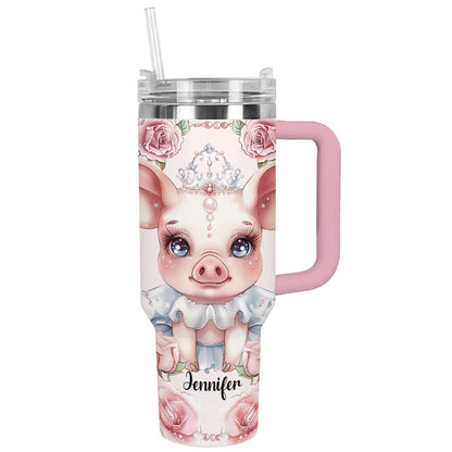 Shineful Tumbler Royal Blossom Piglet