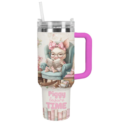 Shineful Tumbler Piggy Leisure Time