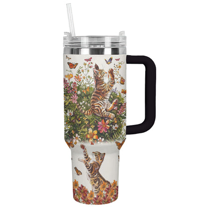 Shineful Tumbler A Little World Of Tappy Cats