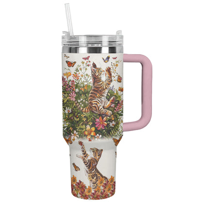 Shineful Tumbler A Little World Of Tappy Cats