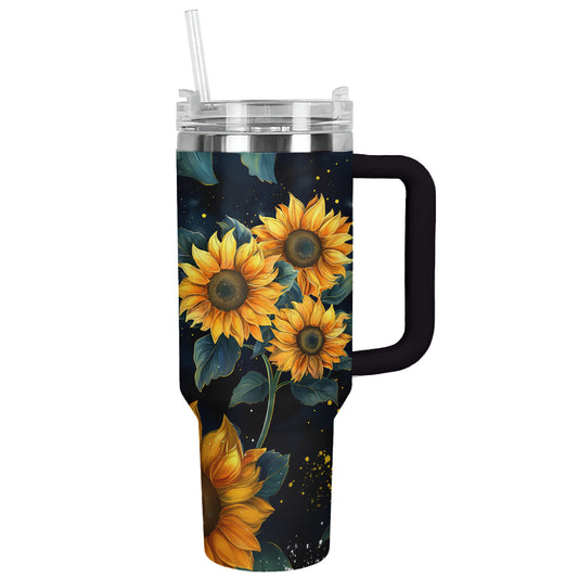 Shineful Tumbler Beautiful Sunflower