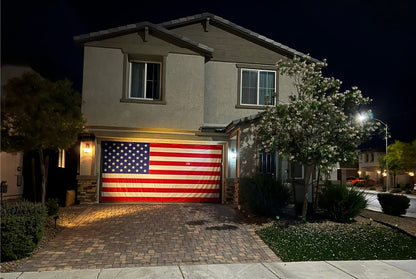 Shineful Garage Door Banner Decoration American Flag