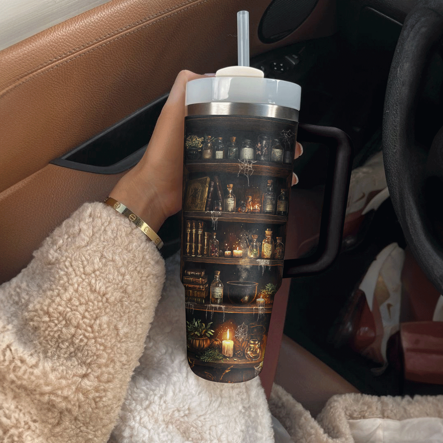 Shineful Tumbler Reading Witchy Apothecary