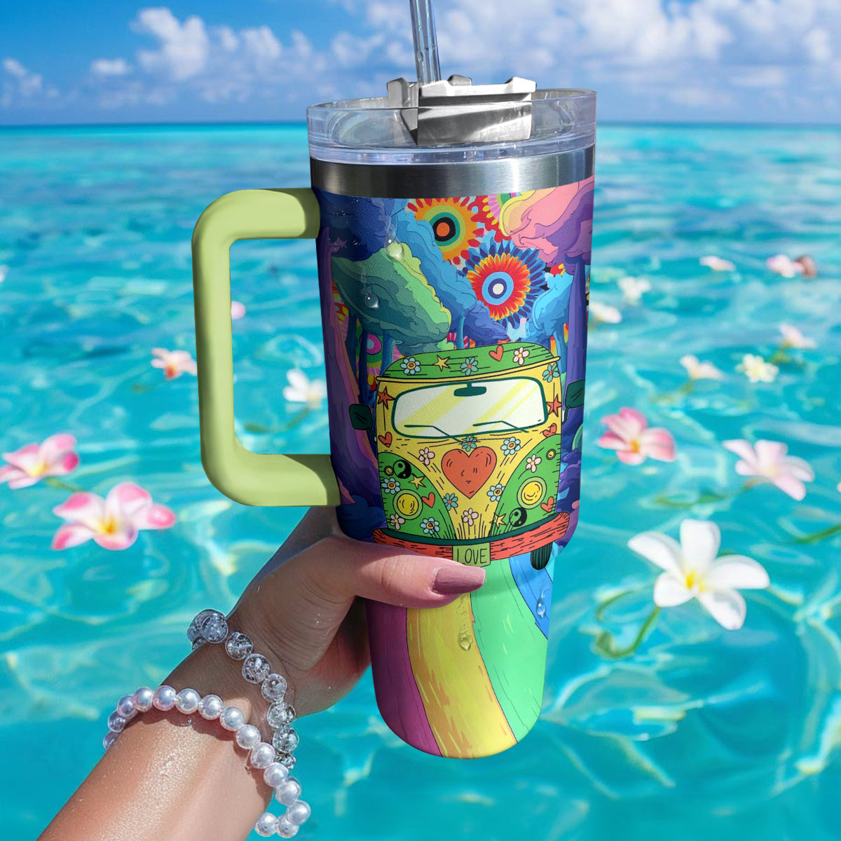 Shineful Tumbler Groovy Travels