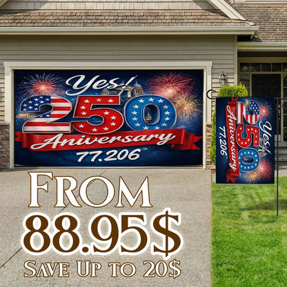 Shineful Bundle Garage and Garden Flag - Yes to the American Story