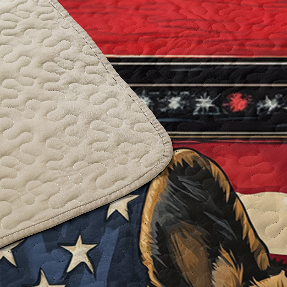 Shineful All Season Quilt 3-Piece Set American Pride Shepherd