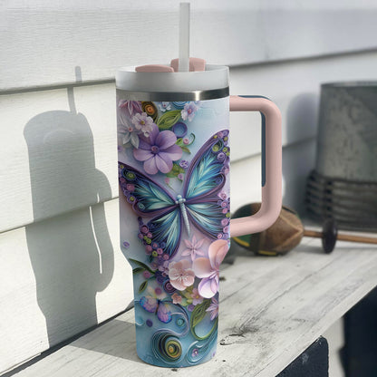 Shineful Tumbler Pastel Butterfly Dreams