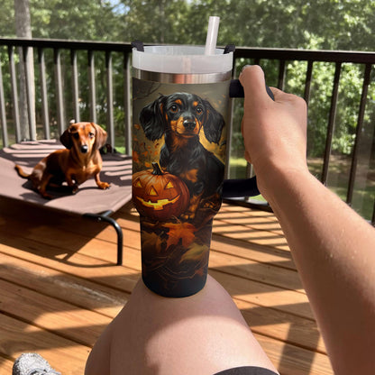 Shineful Tumbler Halloween Pup