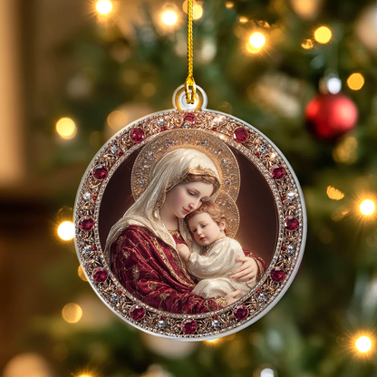 Shineful 2D Acrylic Ornament Sacred Embrace