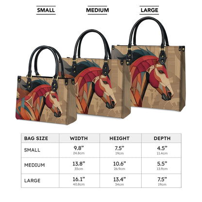 Shineful Leather Bag Equine Art Carry