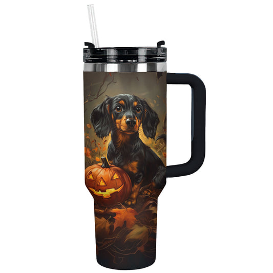 Shineful Tumbler Halloween Pup