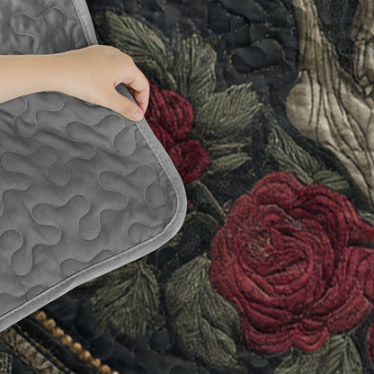 Shineful Quilt 3-Piece Set Crown of the Fallen King