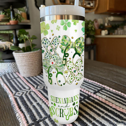 Shineful Tumbler Scrubs & Shamrocks