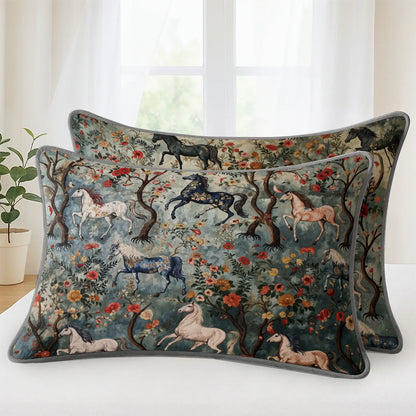 Shineful Quilt 3-Piece Set Mystical Steeds