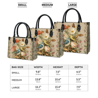 Shineful Leather Bag Whispering Garden