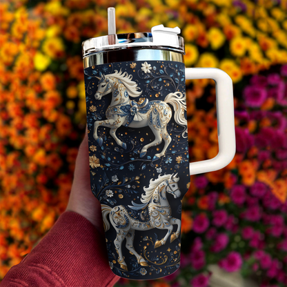 Shineful Glossy Tumbler Horse Radiance