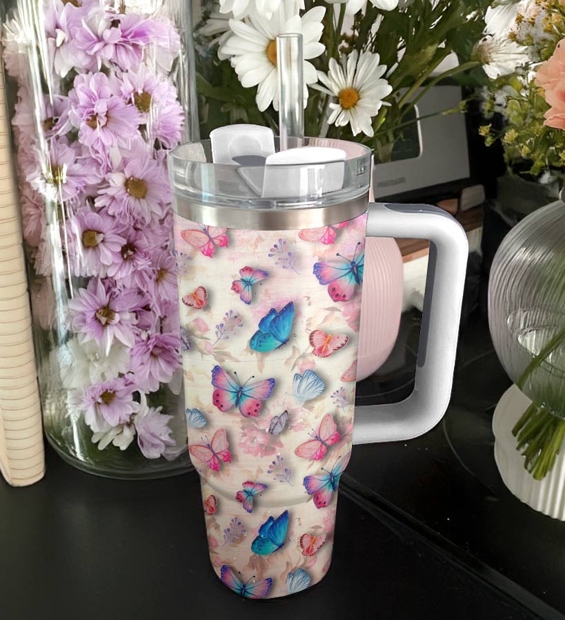 Shineful Tumbler Flutterby Fantasy Butterfly