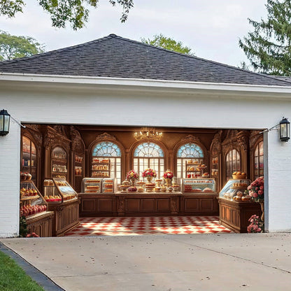 Shineful Garage Door Banner Decoration Sweet Retreat