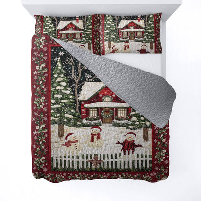 Shineful All Season Quilt 3-Piece Set Festive Frolic