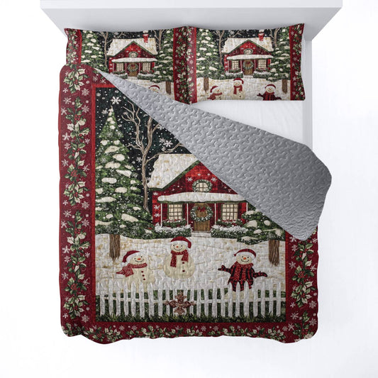 Shineful All Season Quilt 3-Piece Set Festive Frolic