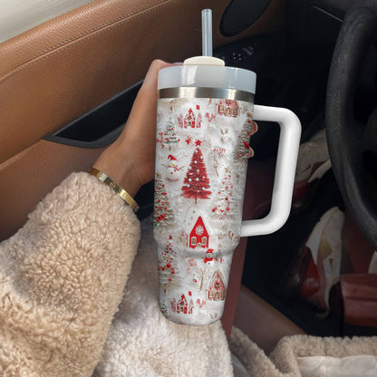 Shineful Glossy Tumbler Cheerful Christmas