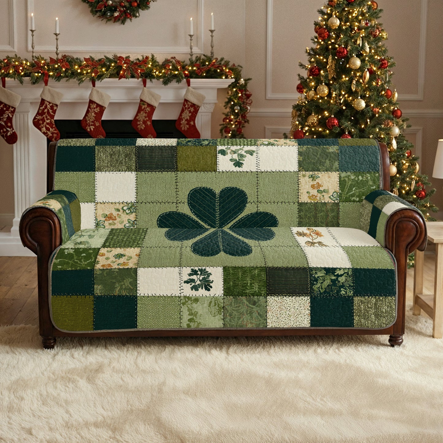 Shineful Sofa Cover Set Lucky Clover