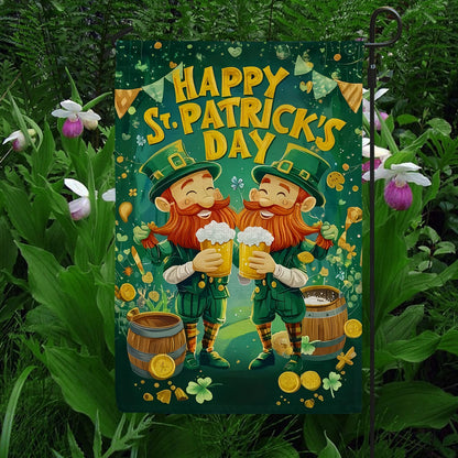 Shineful Gargen Flag 12" x 18"  - Cheers of Irish Luck