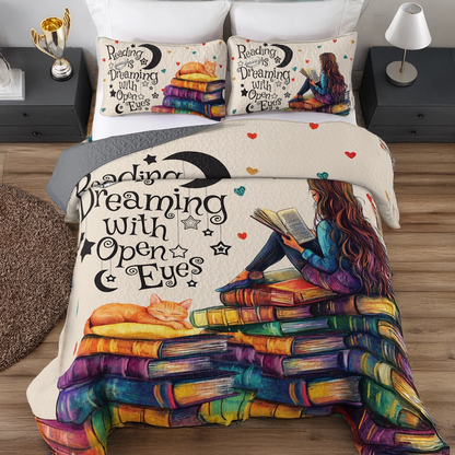 Shineful All Season Quilt 3-Piece Set Dreamer's Haven