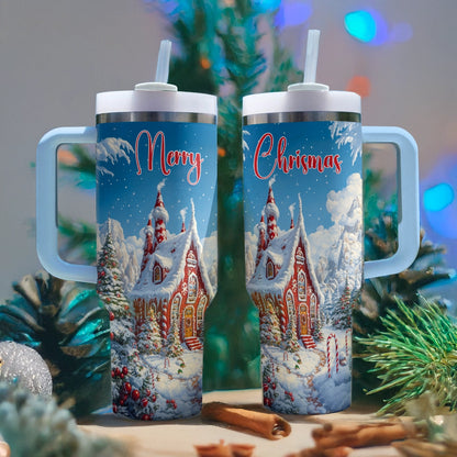 Shineful Tumbler Christmas Gingerbread Wonderland