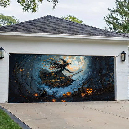 Shineful Garage Door Banner Decoration - Charmed Nightfall