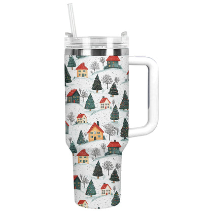 Shineful Tumbler Snowy Village