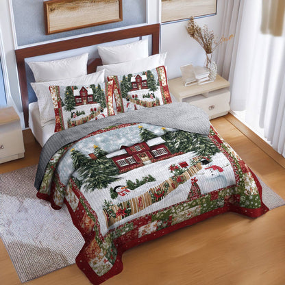 Shineful All Season Quilt 3-Piece Set Winter Dreams