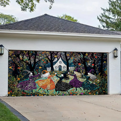 Shineful Garage Door Banner Decoration - Beautiful Witchy Woman