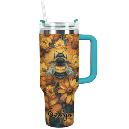 Shineful Tumbler Personlazied Bee Queen
