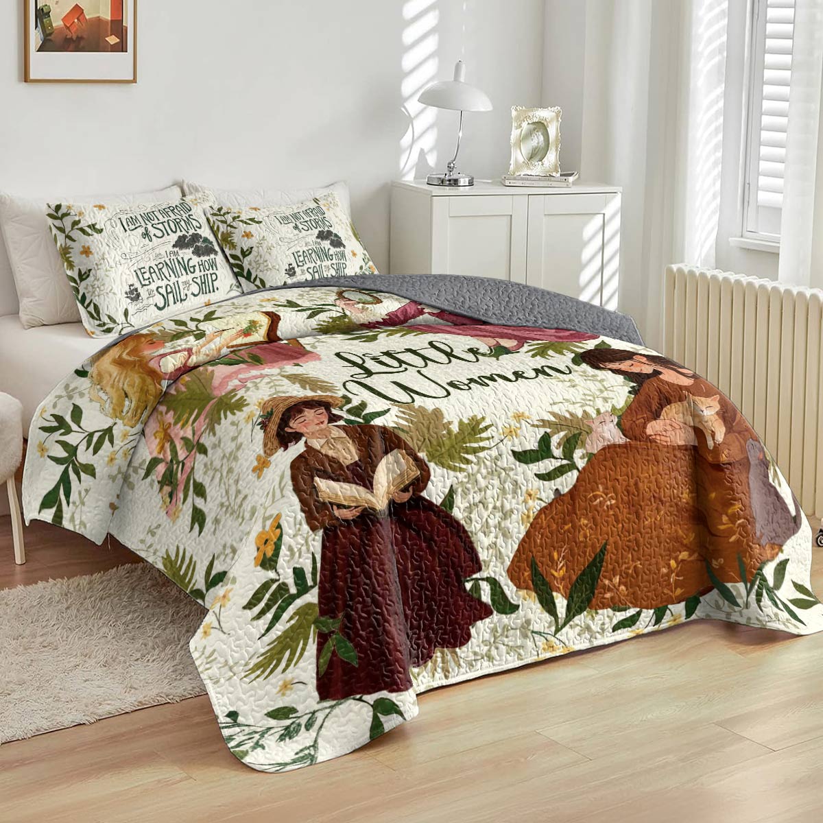 Shineful All Season Quilt 3-Piece Set Sail my Ship