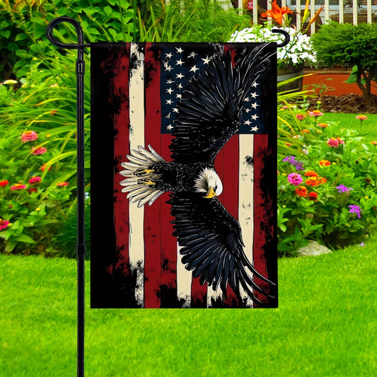 Shineful Gargen Flag 12" x 18" - Still Flying Free
