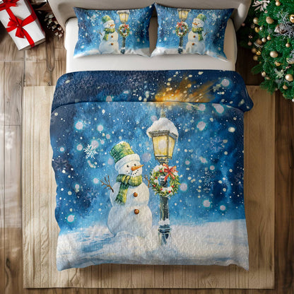 Shineful All Season Quilt 3-Piece Set Snowy Charm