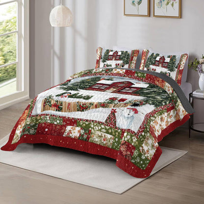 Shineful All Season Quilt 3-Piece Set Winter Dreams